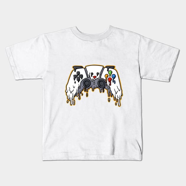 t-shirt gamer lovers Kids T-Shirt by designs lovers